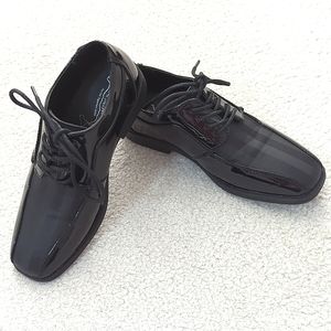 Felipe Stefano Italian Signature Series black dress shoes